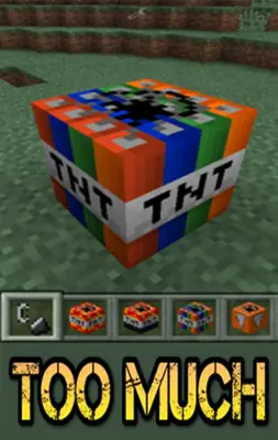 Too much TNT mod mcpe android App screenshot 0